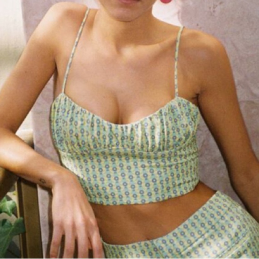 Zara bustier top